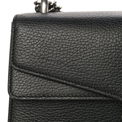 Gucci Pebbled Calfskin Small Dionysus Shoulder Bag Black 15 of 18