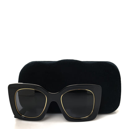 Gucci Acetate Oversize Sunglasses GG1151S Black 7 of 7