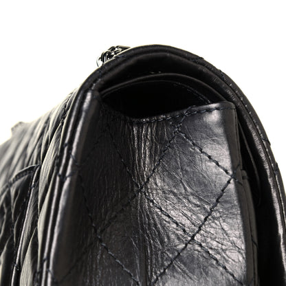 Chanel Aged Calfskin Quilted 2.55 Reissue 226 Flap Black 14 of 15