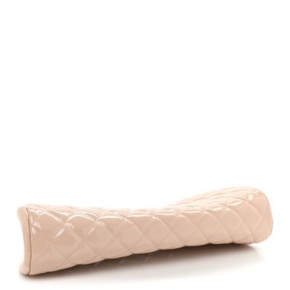 Chanel Patent Quilted Timeless Clutch Pink 4 of 15