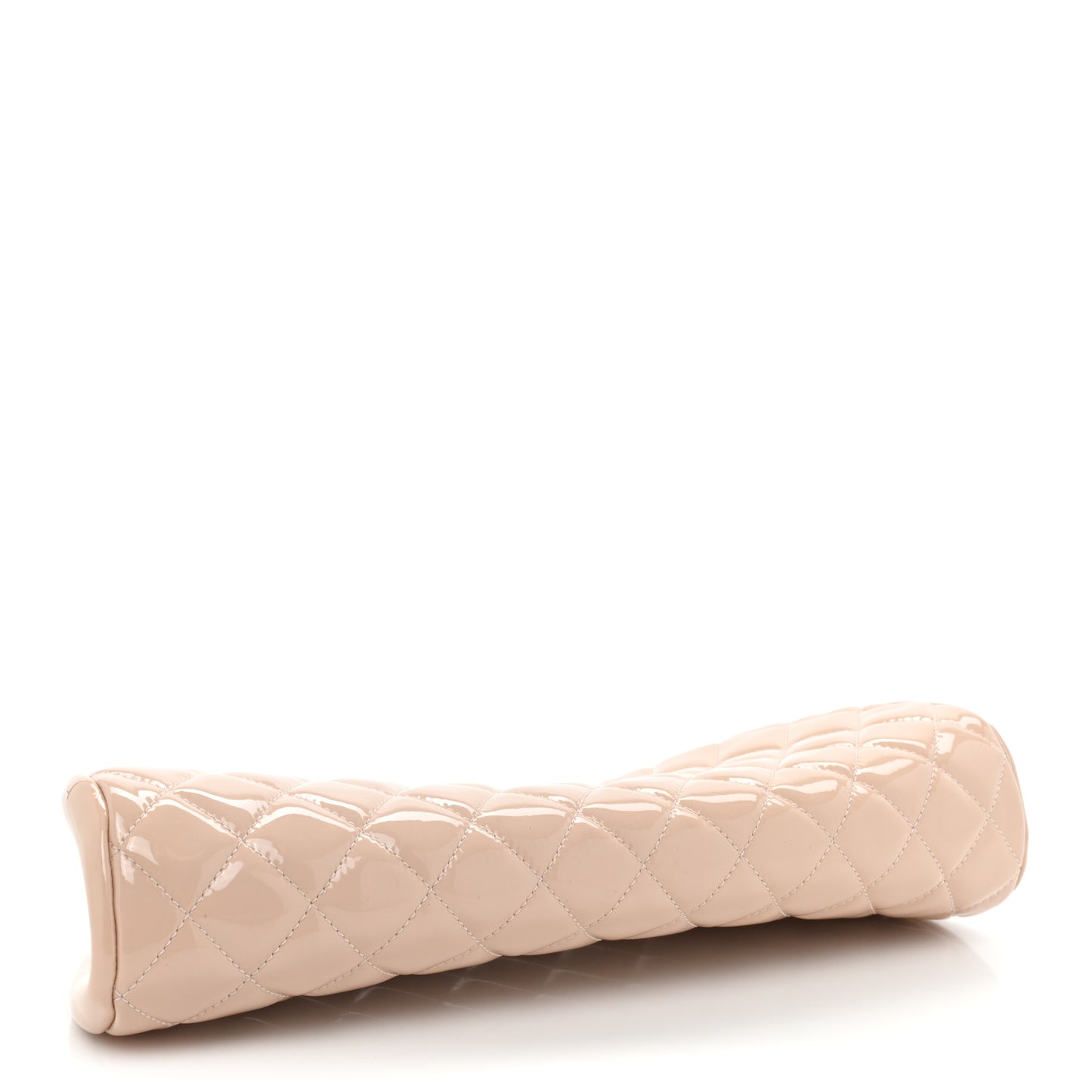 Patent Quilted Timeless Clutch Pink