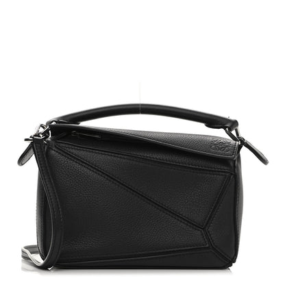 Loewe Calfskin Mini Puzzle Bag Black 1 of 11