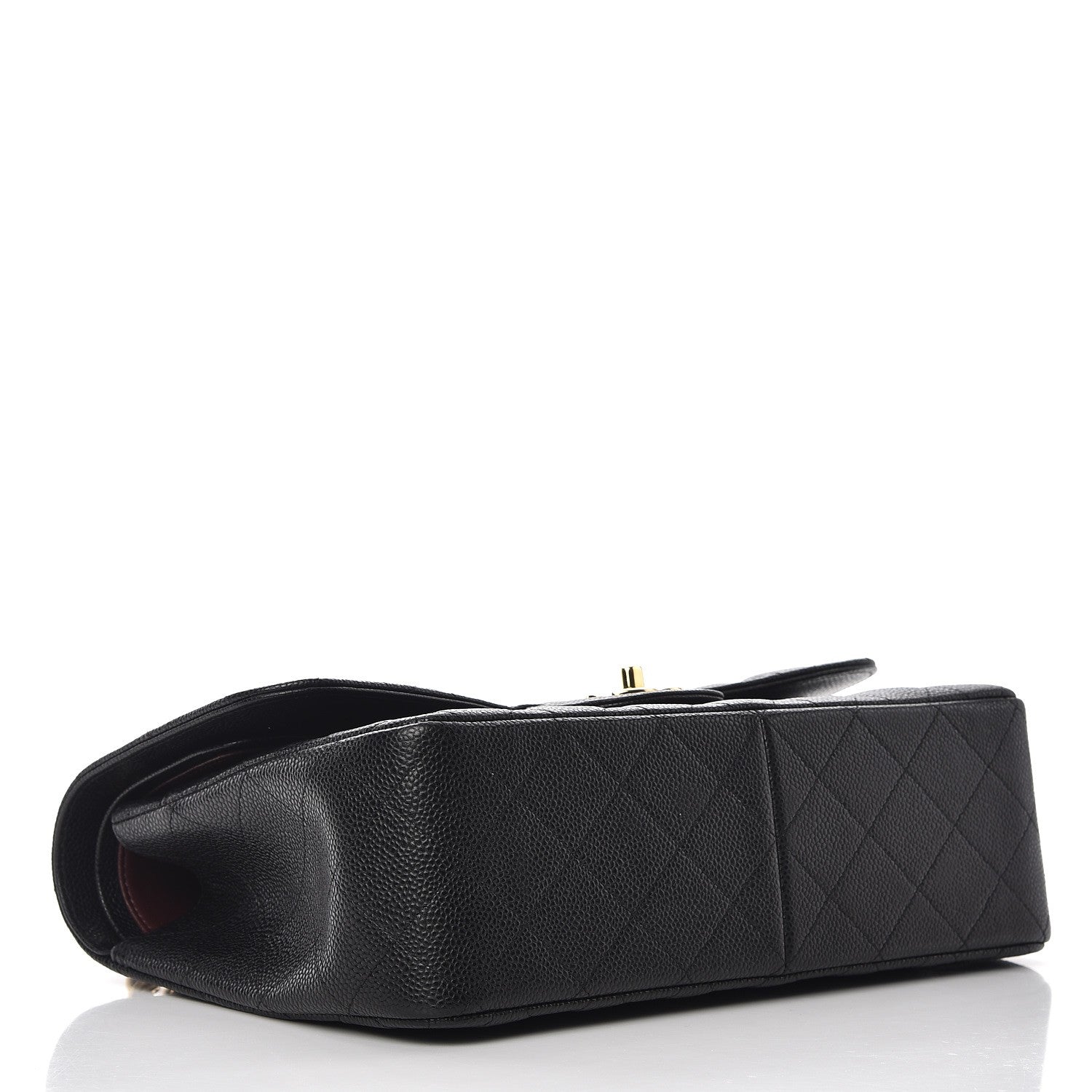 Chanel Caviar Quilted Jumbo Double Flap Black 5 of 9