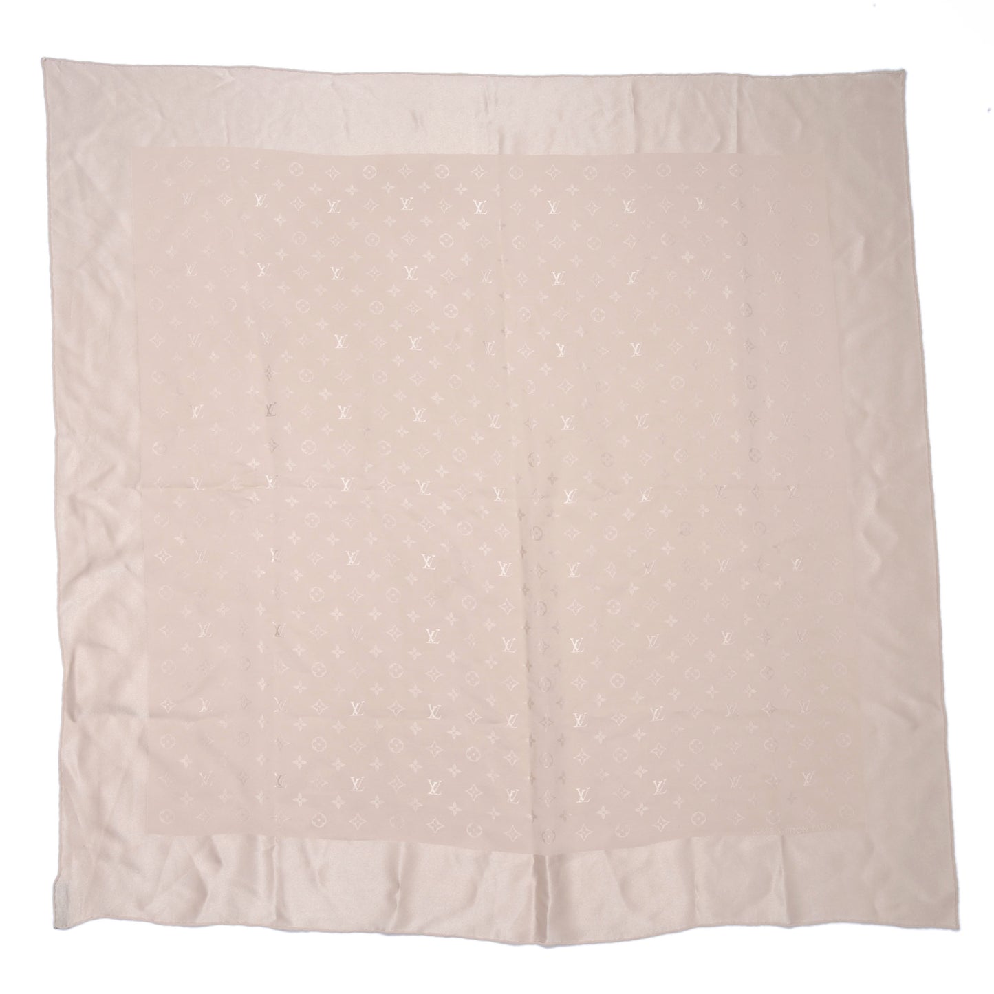 Silk Monogram Monaco Scarf