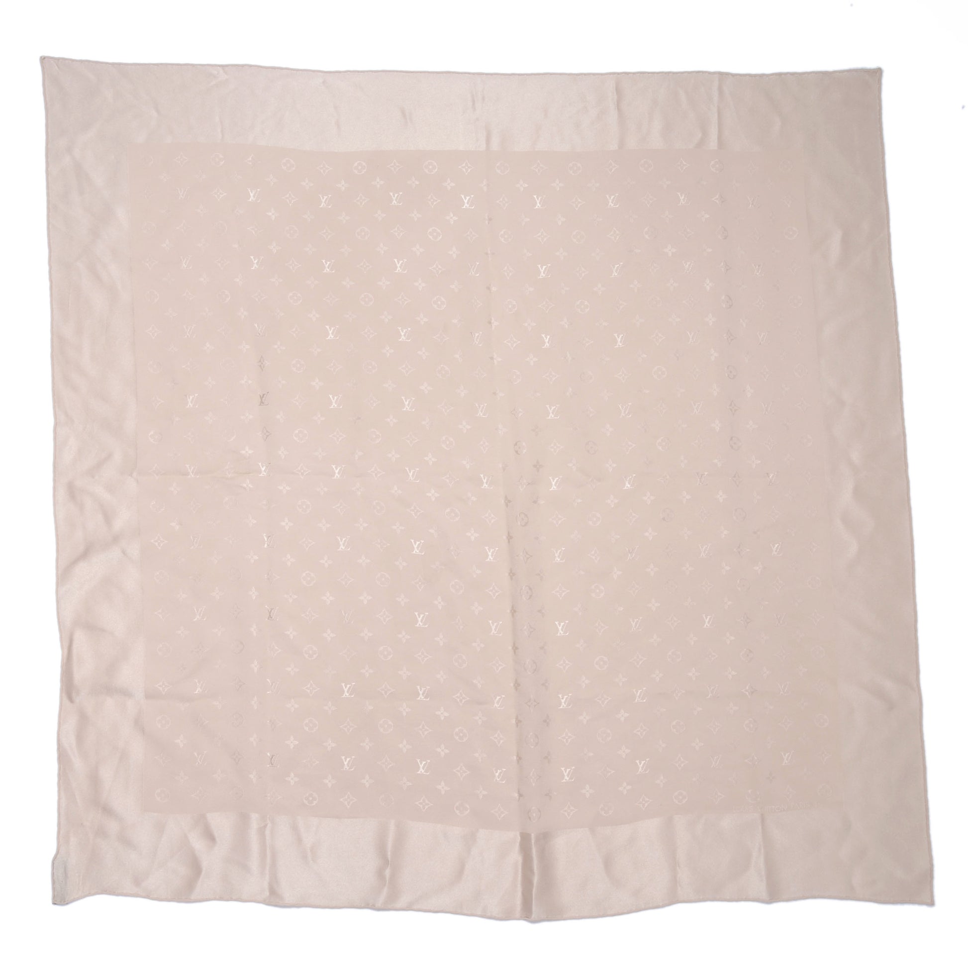 Louis Vuitton Silk Monogram Monaco Scarf 2 of 4