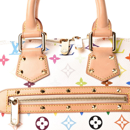 Louis Vuitton Monogram Multicolor Alma White 8 of 16