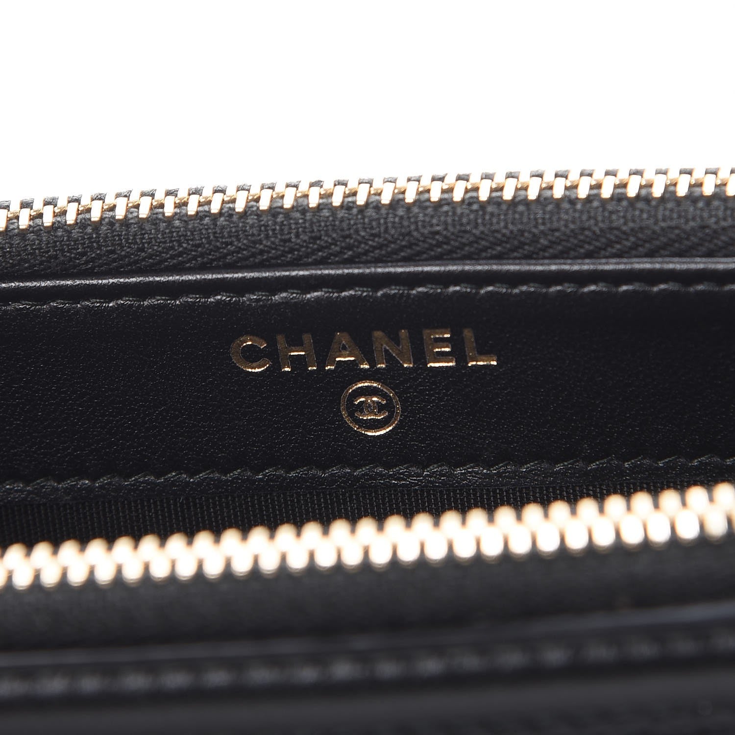 Chanel Caviar Quilted CC Filigree Clutch With Chain Black 7 of 10
