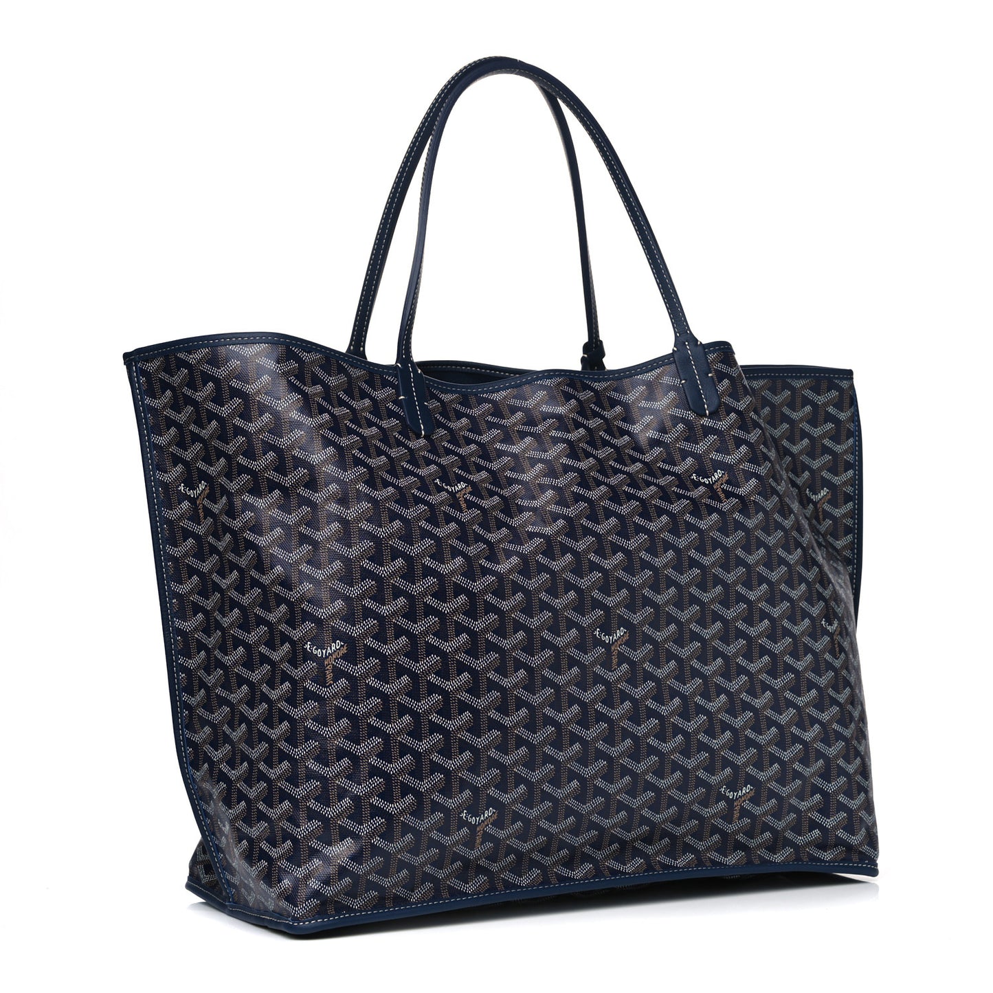 Goyardine Reversible Anjou GM Navy