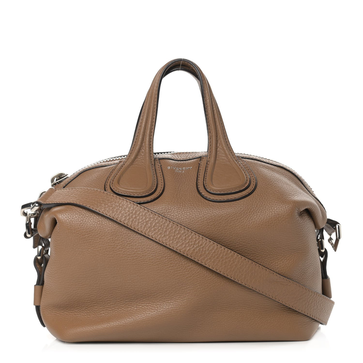 Givenchy Pebbled Calfskin Small Nightingale Mastic 1 of 14