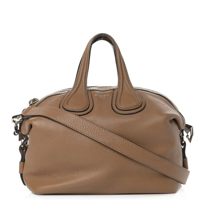 Givenchy Pebbled Calfskin Small Nightingale Mastic 1 of 14