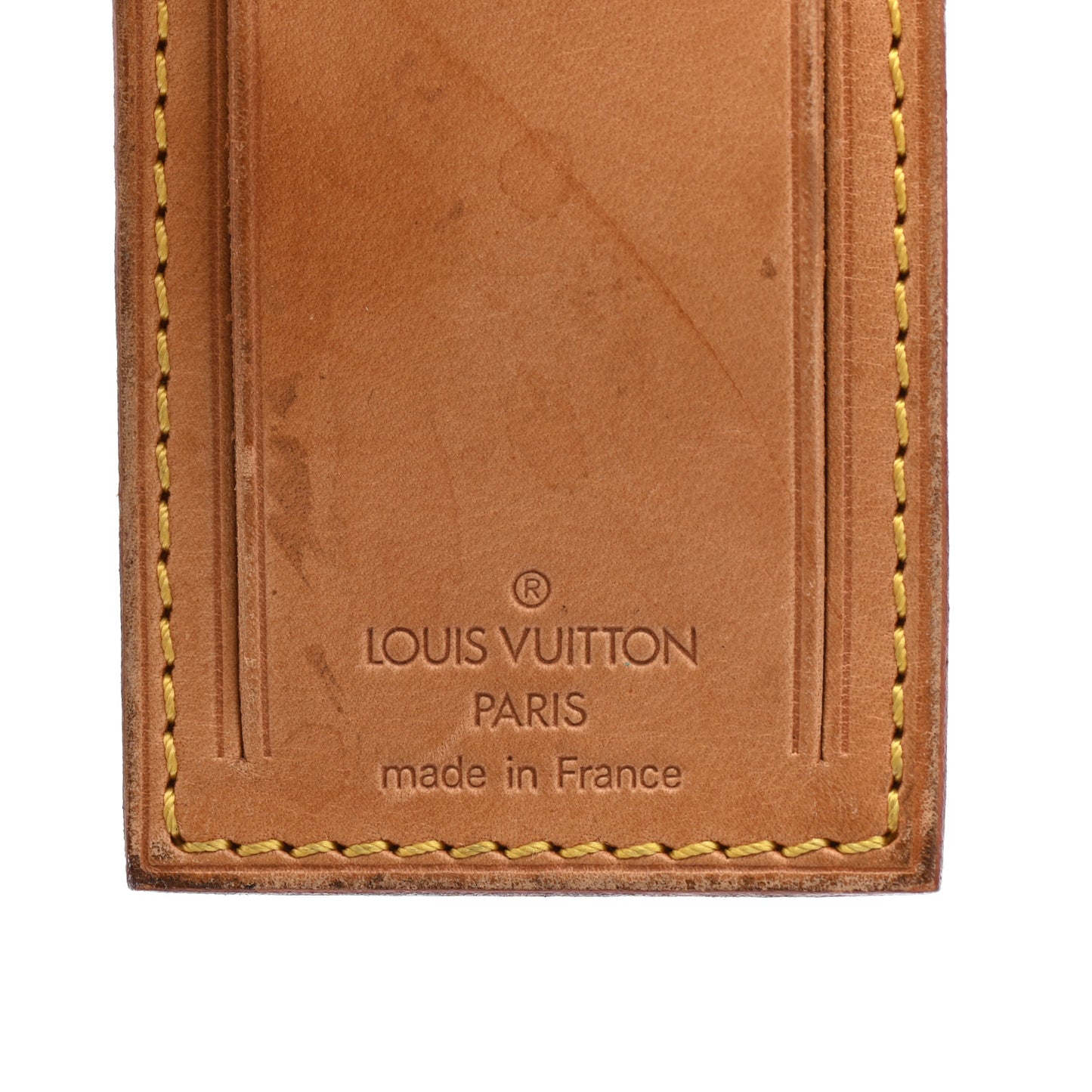 Vachetta Luggage Tag