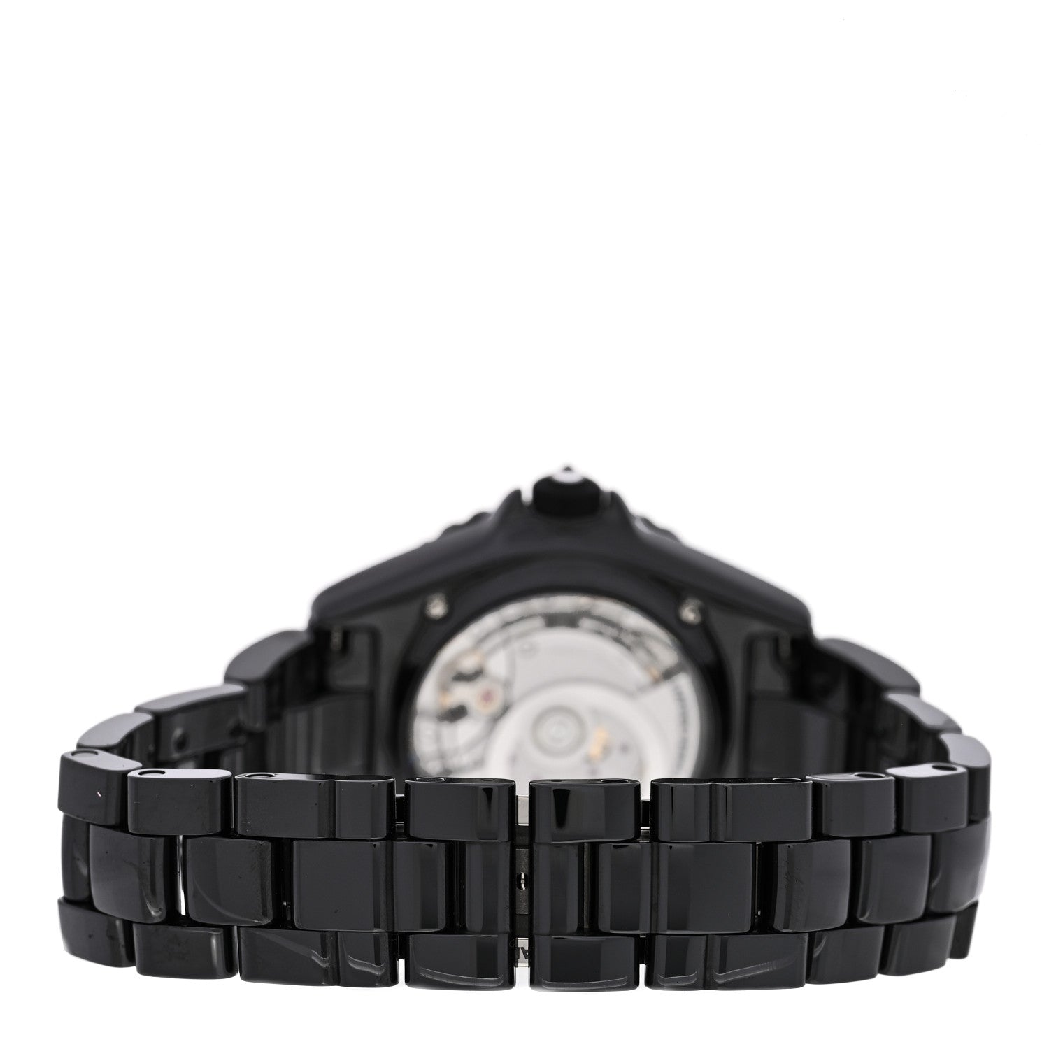 Chanel Stainless Steel Ceramic 38mm J12 Limited Edition Mademoiselle Couture Automatic Watch Black 3 of 5
