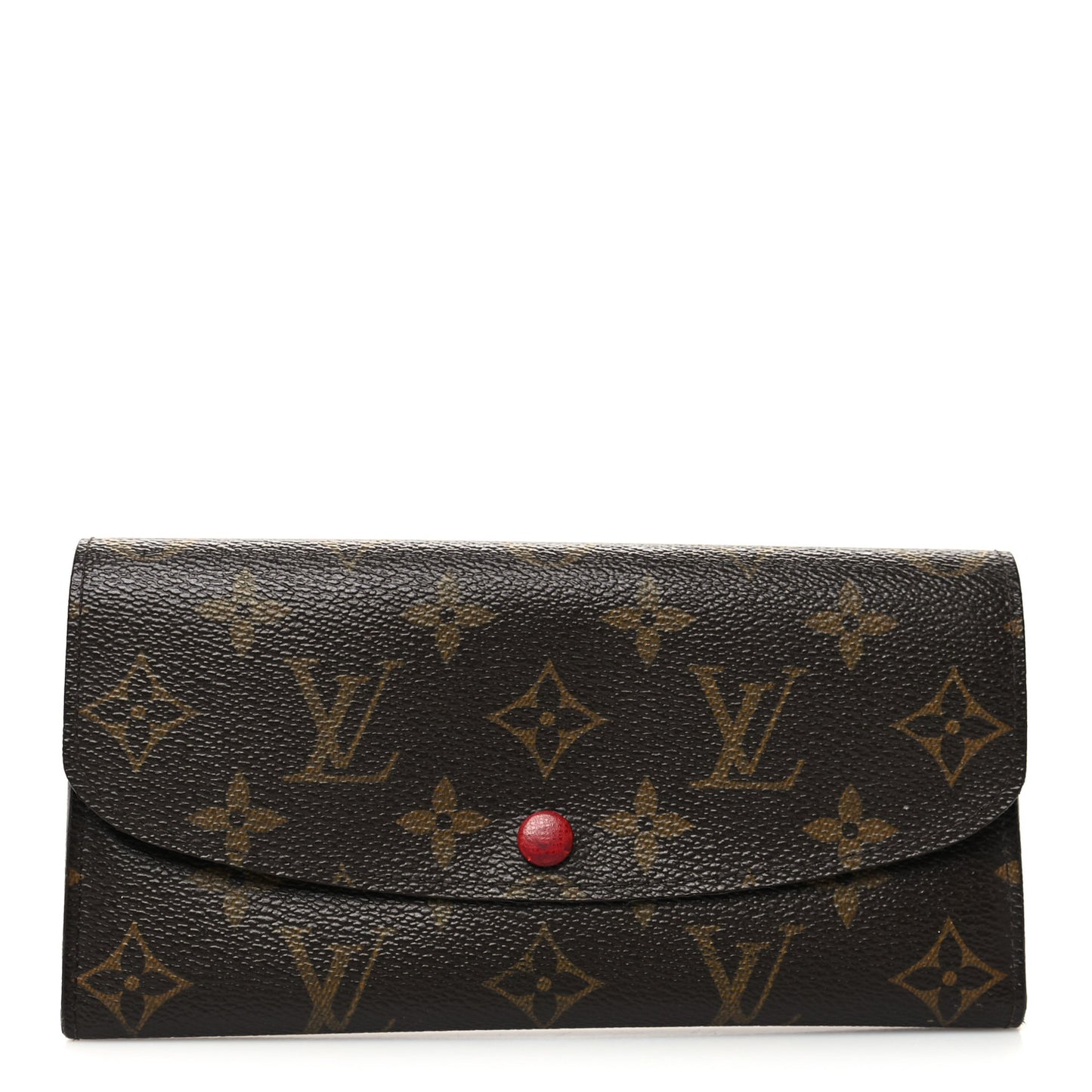 Monogram Emilie Wallet Rouge