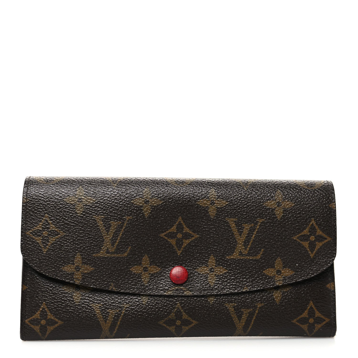 Louis Vuitton Monogram Emilie Wallet Rouge 1 of 13