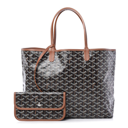 Goyard Goyardine Saint Louis PM Black Gold 1 of 8