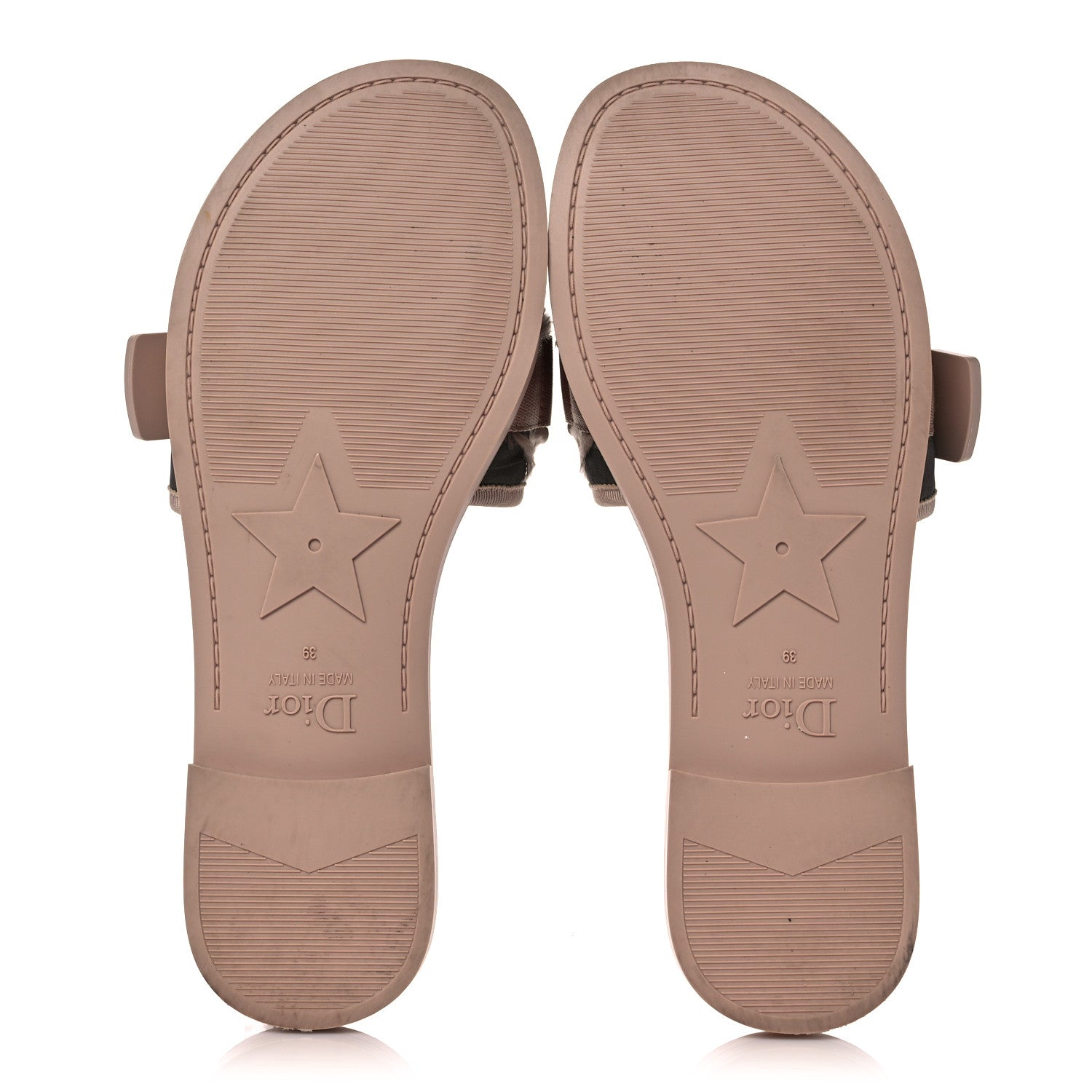 Christian Dior Nylon Camouflage Dio(r)evolution Slide Sandals 39 Nude 5 of 9