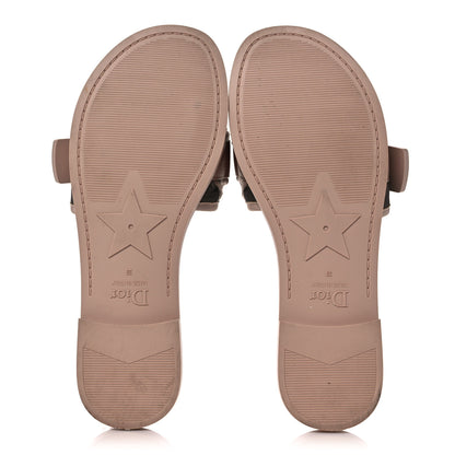 Christian Dior Nylon Camouflage Dio(r)evolution Slide Sandals 39 Nude 5 of 9