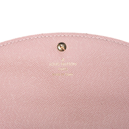 Louis Vuitton Damier Ebene Caissa Wallet Rose Ballerine 6 of 10