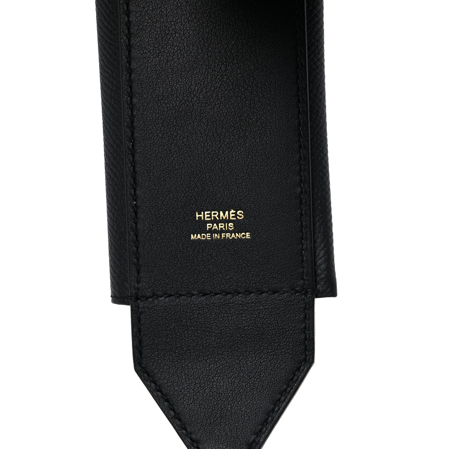 Hermes Swift Epsom Pocket Kelly Shoulder Strap Black 5 of 5