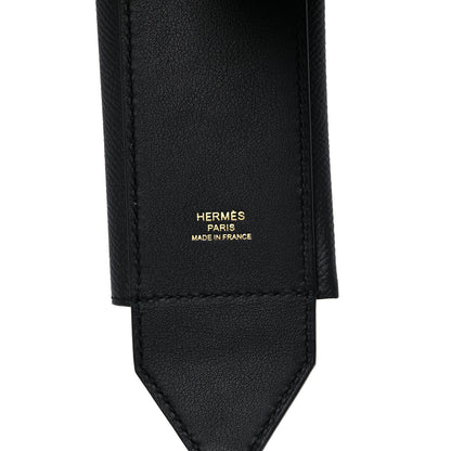 Hermes Swift Epsom Pocket Kelly Shoulder Strap Black 5 of 5