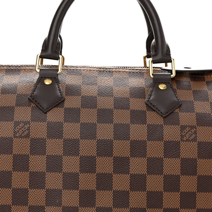 Louis Vuitton Damier Ebene Speedy 30 9 of 11