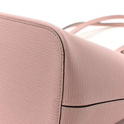 Louis Vuitton Epi Neverfull MM Rose Ballerine 13 of 17
