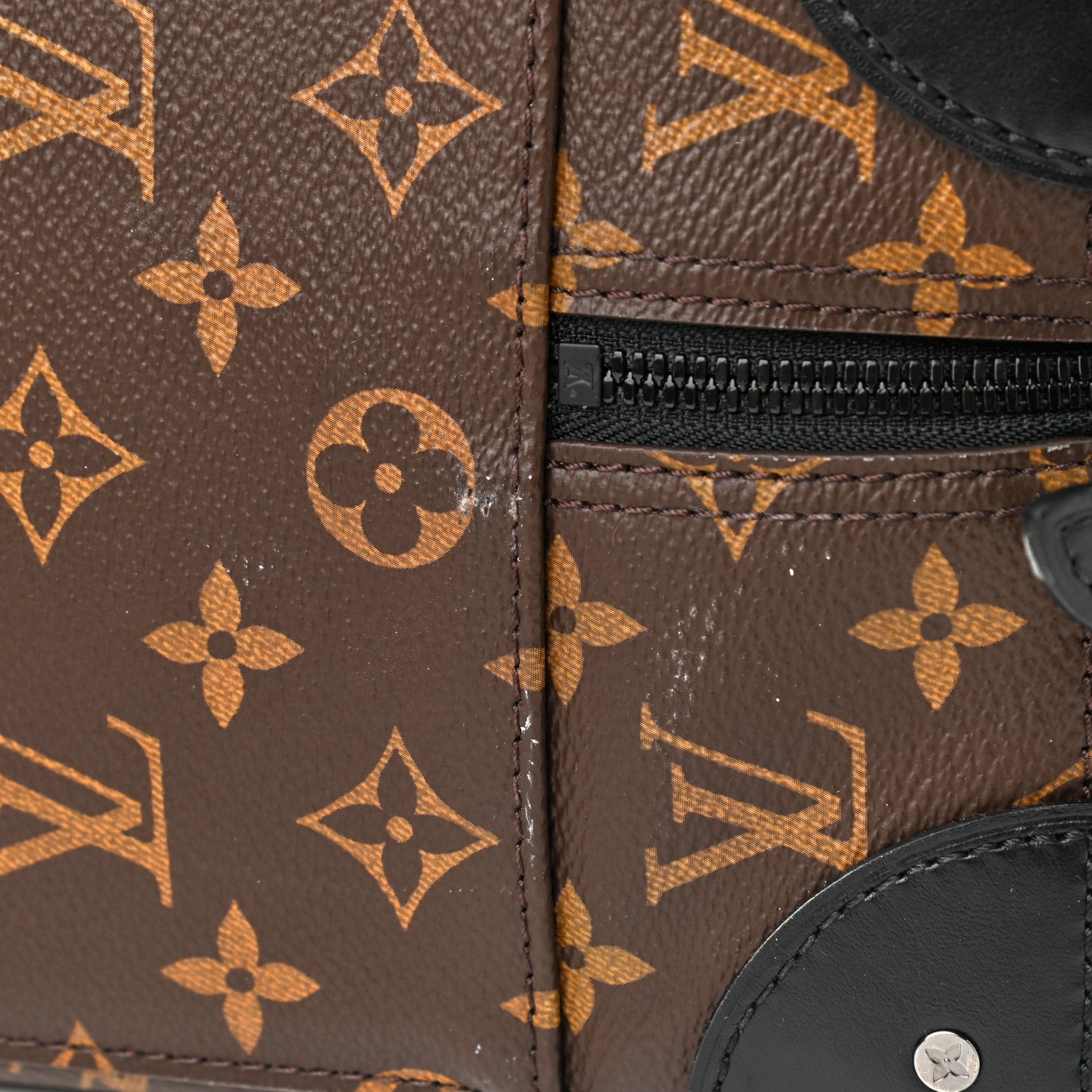 Louis Vuitton Monogram Tuffetage Soft Trunk Backpack PM Turquoise 9 of 10