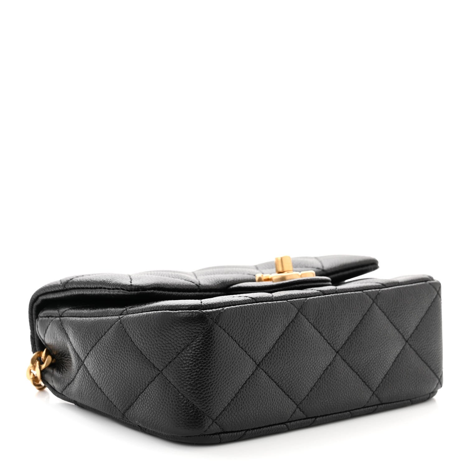 Chanel Caviar Quilted Mini Sweetheart Flap Black 4 of 11