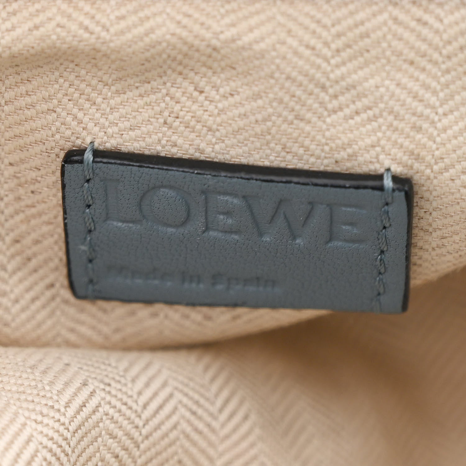 Loewe Calfskin Medium Puzzle Bag Stone Blue 6 of 10