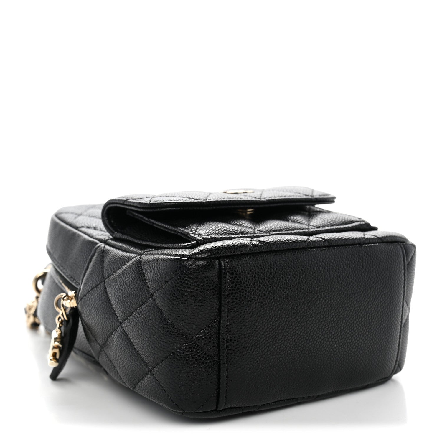 Chanel Caviar Quilted CC Mini Classic Backpack Black 3 of 10