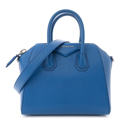 Givenchy Sugar Goatskin Mini Antigona Indigo Blue 1 of 12