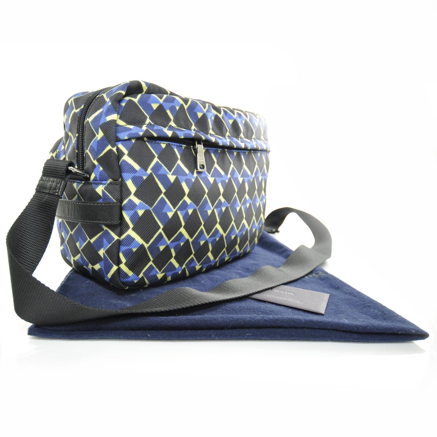 Cordura Saffiano Diamond Print Camera Bag