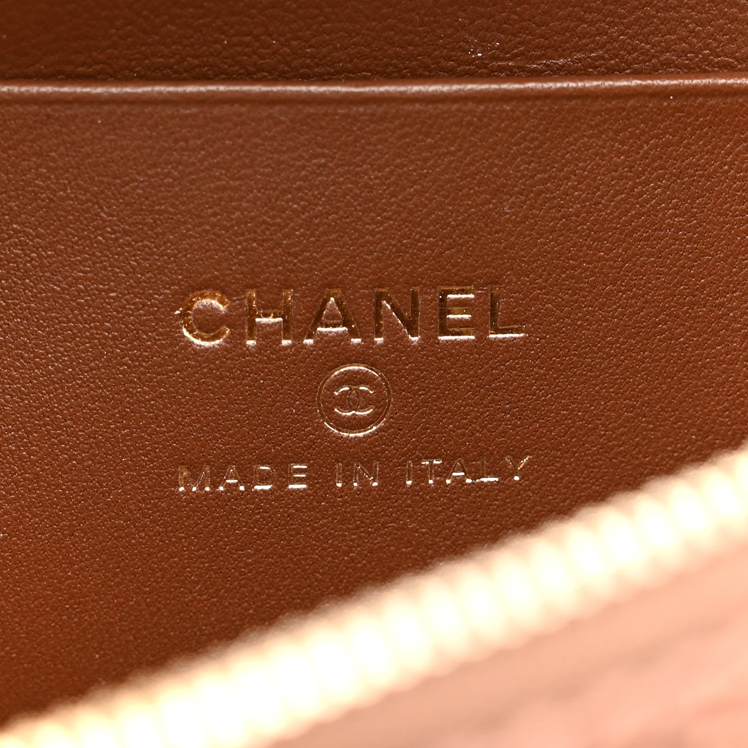 Chanel Braided Raffia Quilted Top Handle Slim Vanity With Chain Brown 6 of 11
