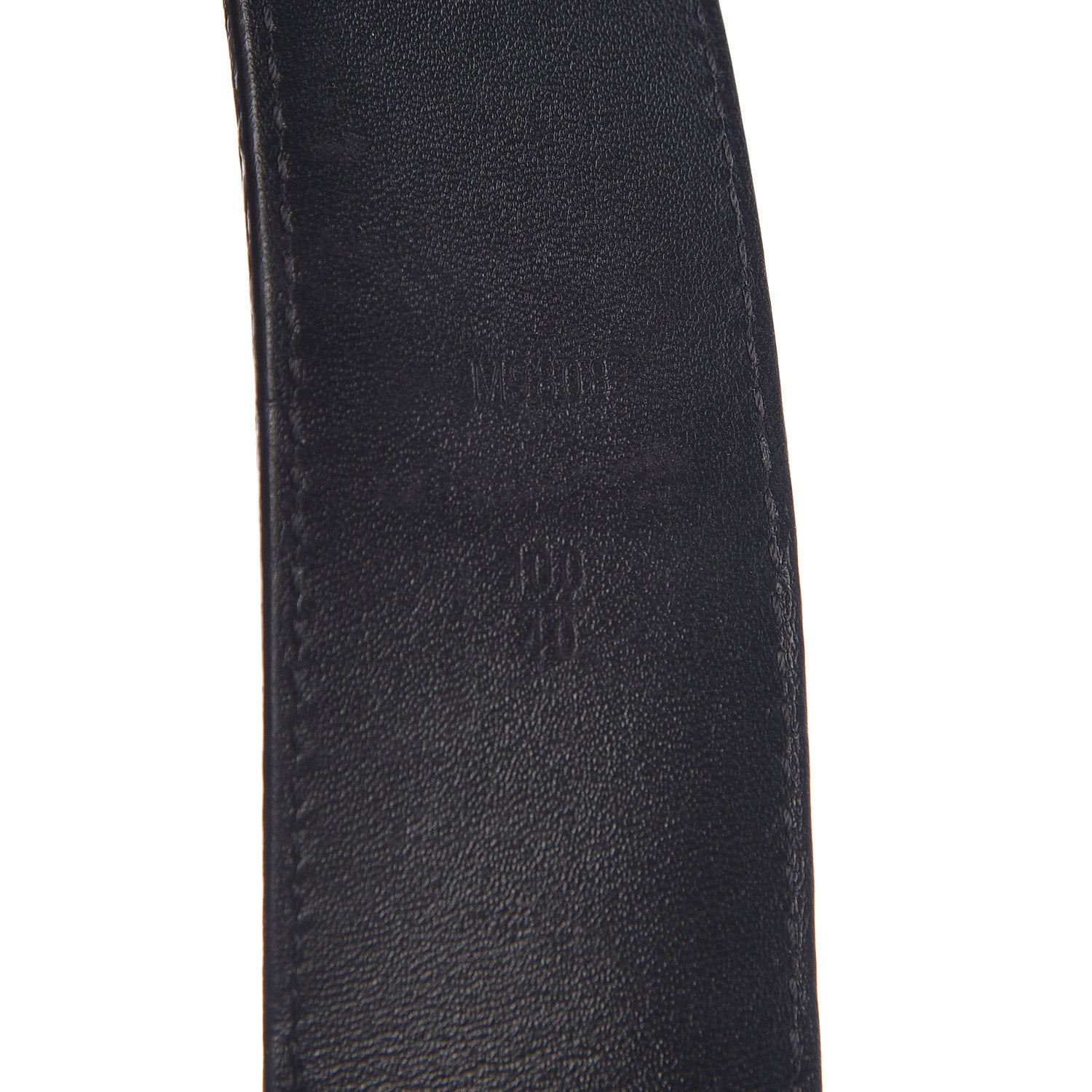 Louis Vuitton Damier Graphite LV Initiales Belt 100 40 8 of 9