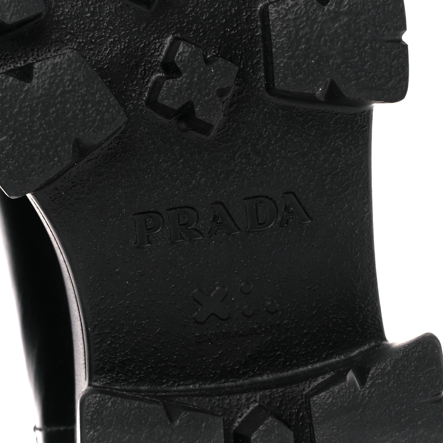 Prada Spazzolato Rois Monolith Chelsea 55mm Ankle Boots 39.5 Black 7 of 10