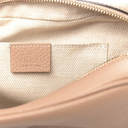Gucci Pebbled Calfskin Small Soho Disco Bag Rose Beige 6 of 10