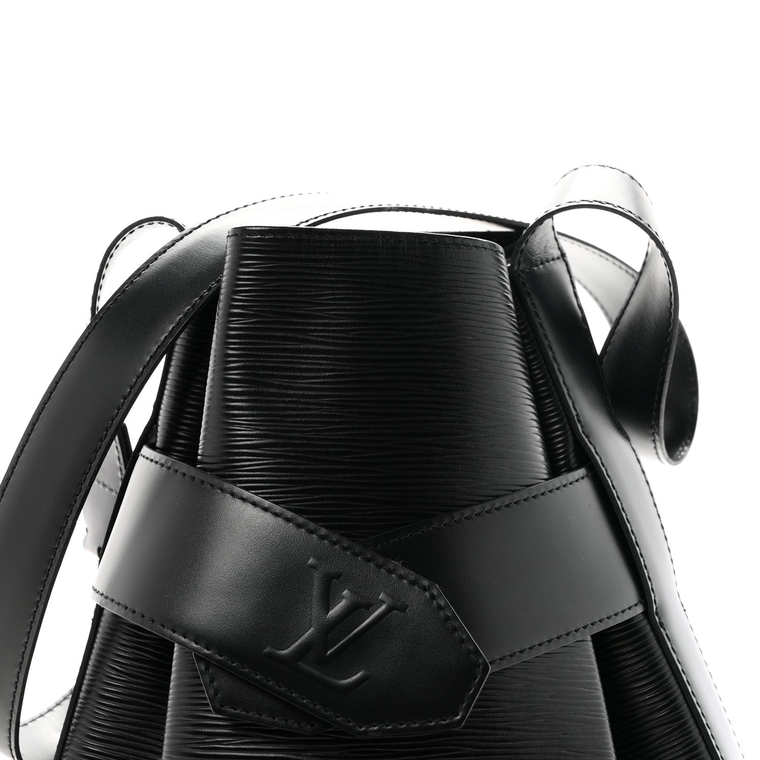 Louis Vuitton Epi Sac D'epaule Black 7 of 10