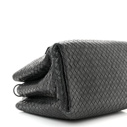 Bottega Veneta Nappa Intrecciato Small Roma Tote Black 11 of 13