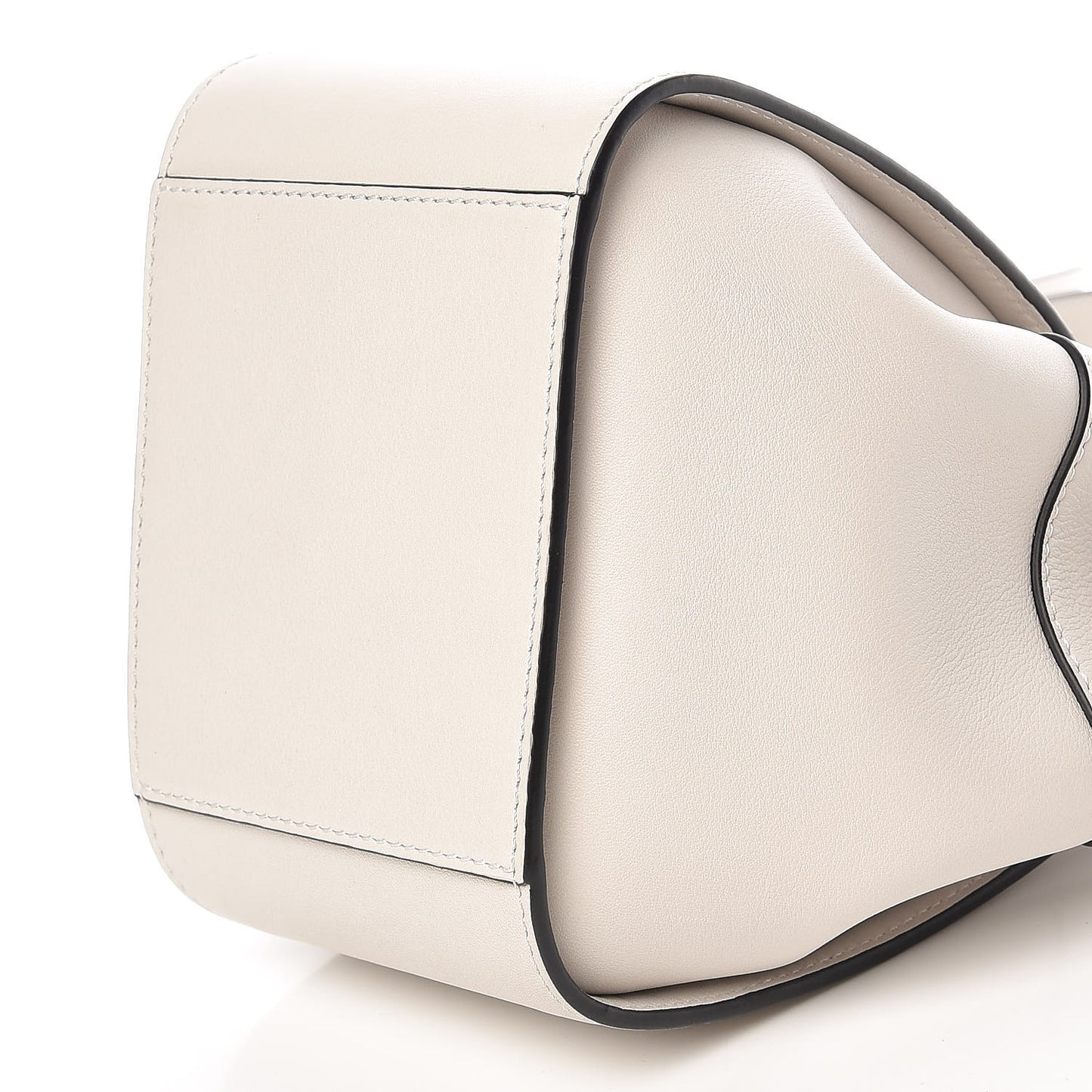 Calfskin Mini Hammock Shoulder Bag Soft White