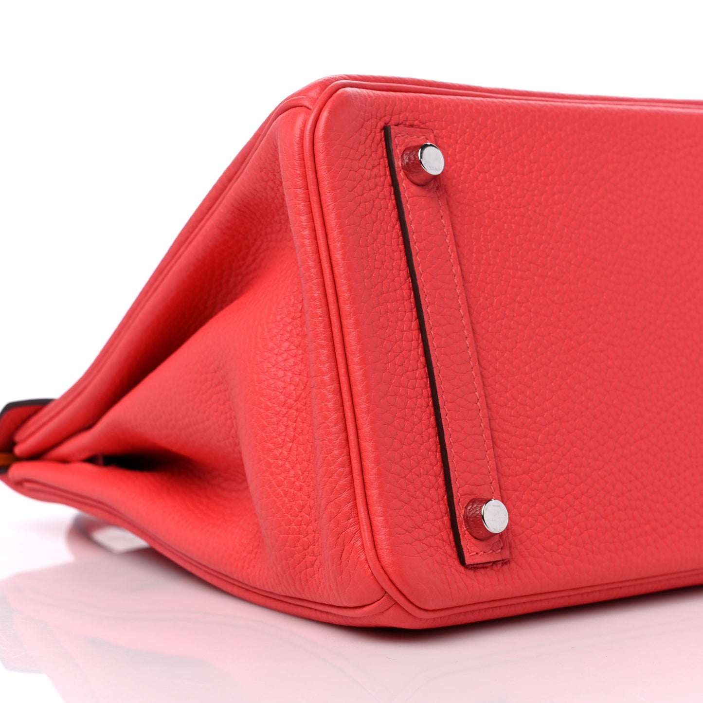 Togo Verso Birkin 30 Rose Texas Orange