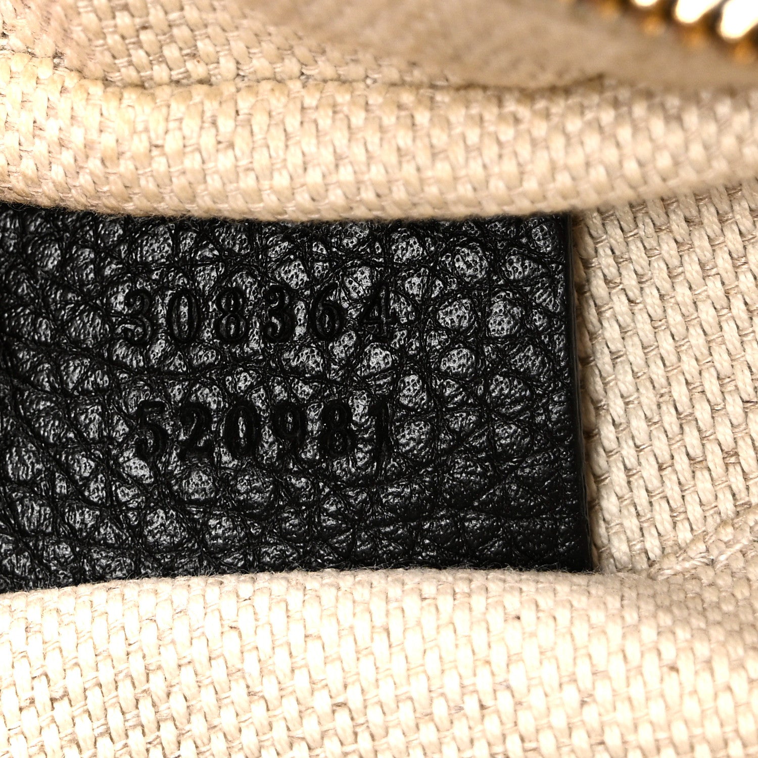 Gucci Pebbled Calfskin Small Soho Disco Bag Black 7 of 11