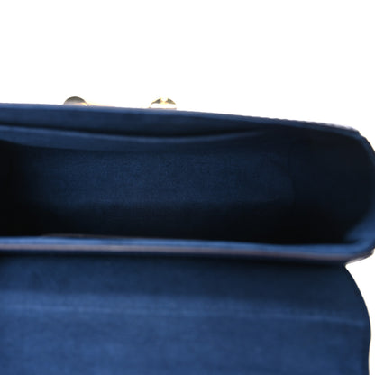 Louis Vuitton Epi Twist Shoulder Bag MM Indigo 6 of 11