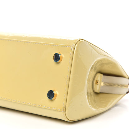 Louis Vuitton Vernis Brea MM Blanc Corail 10 of 15