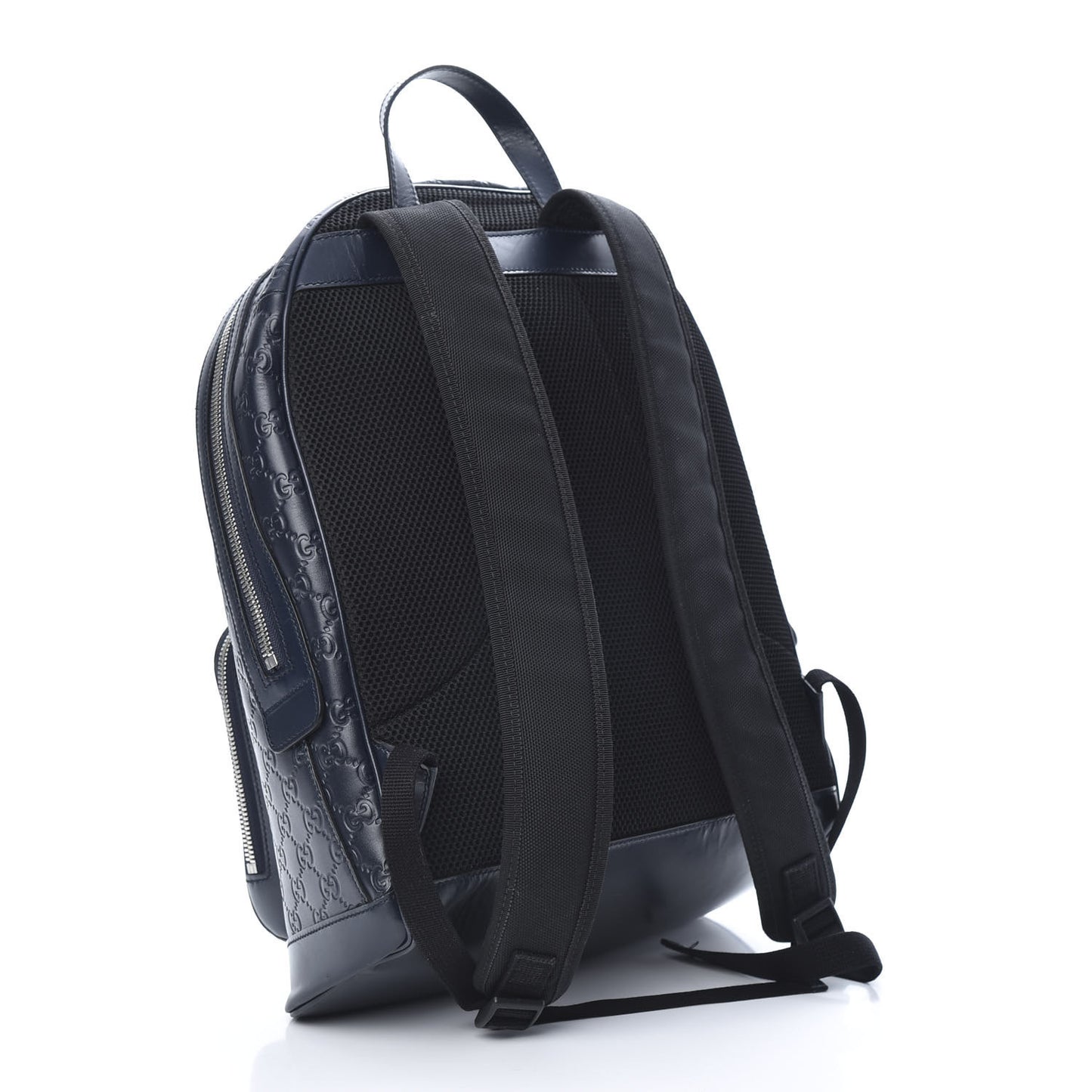 Guccissima Signature Day Backpack Blue