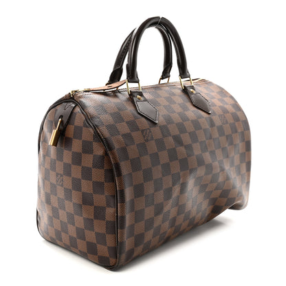 Louis Vuitton Damier Ebene Speedy 30 3 of 10