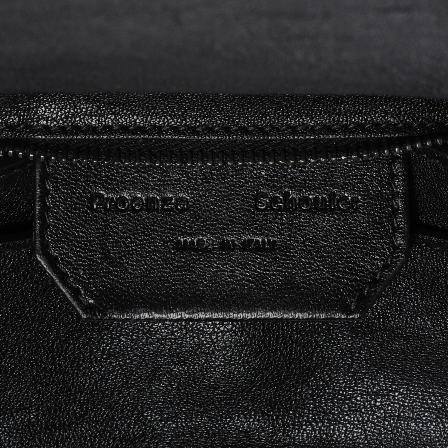 Proenza Schouler Lambskin Tiny PS1 Satchel Black 12 of 12