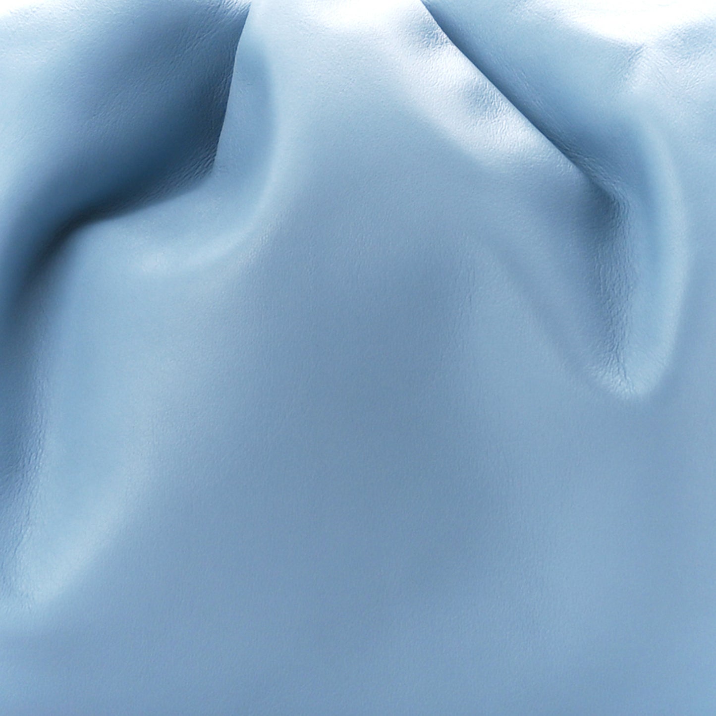 Smooth Butter Calf The Pouch Oversized Clutch Ice