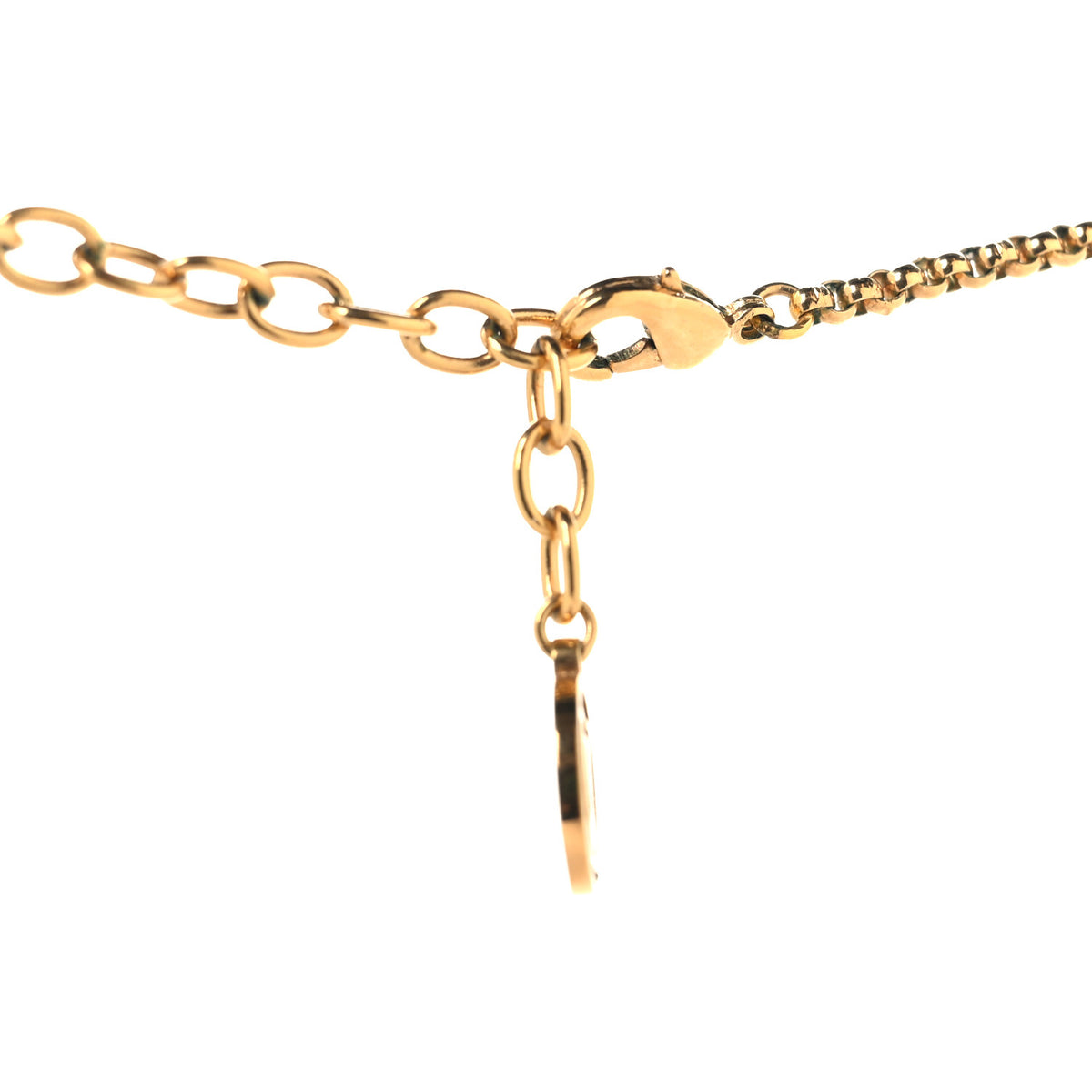 Louis Vuitton Metal Crystal Louise By Night Necklace 4 of 5