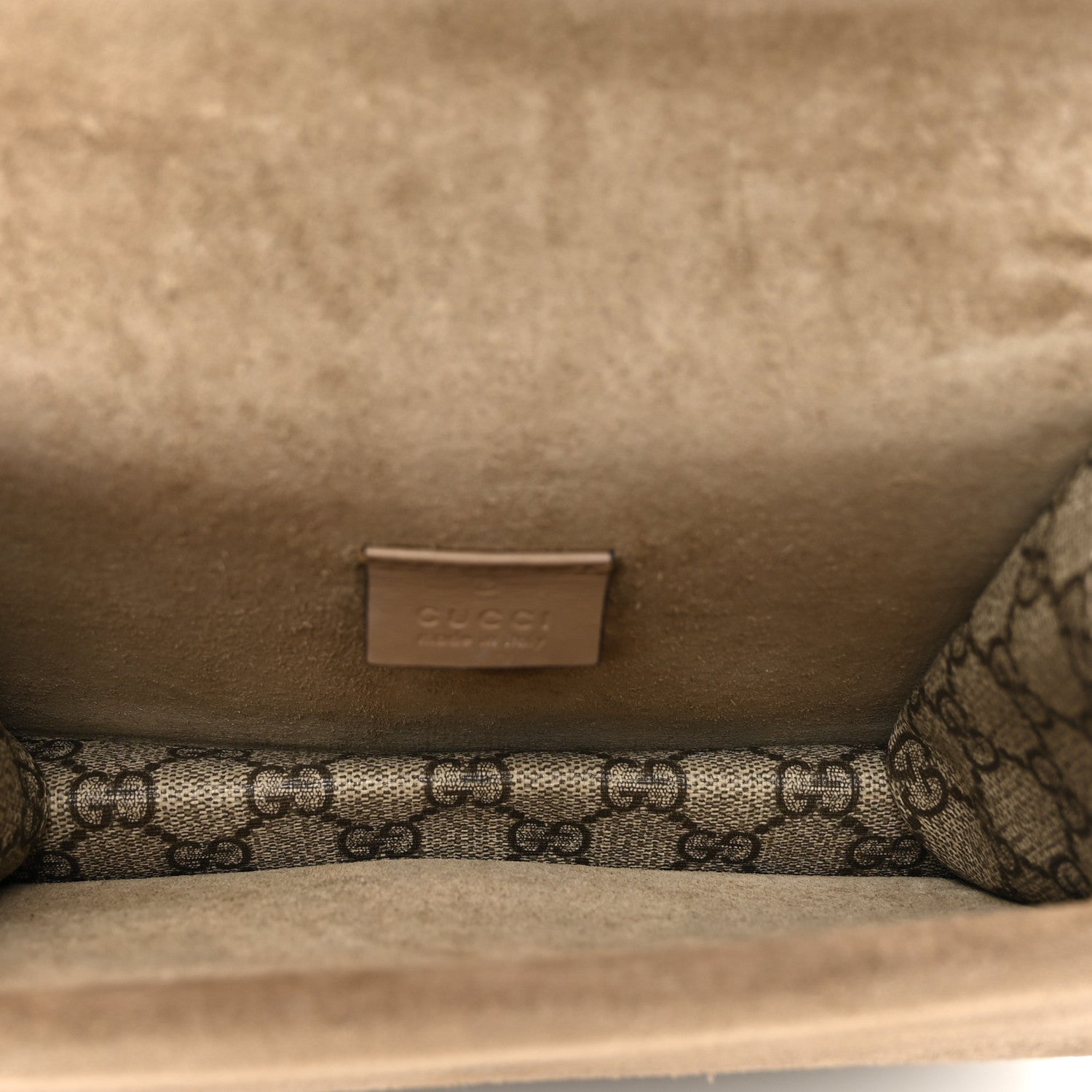 Gucci GG Supreme Monogram Mini Dionysus Shoulder Bag Taupe 6 of 14