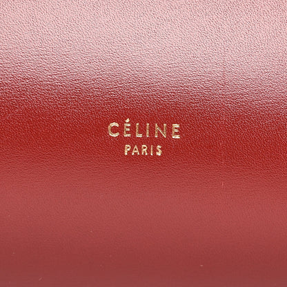 Celine Palmelato Calfskin Mini Tie Knot Tote Red 6 of 7